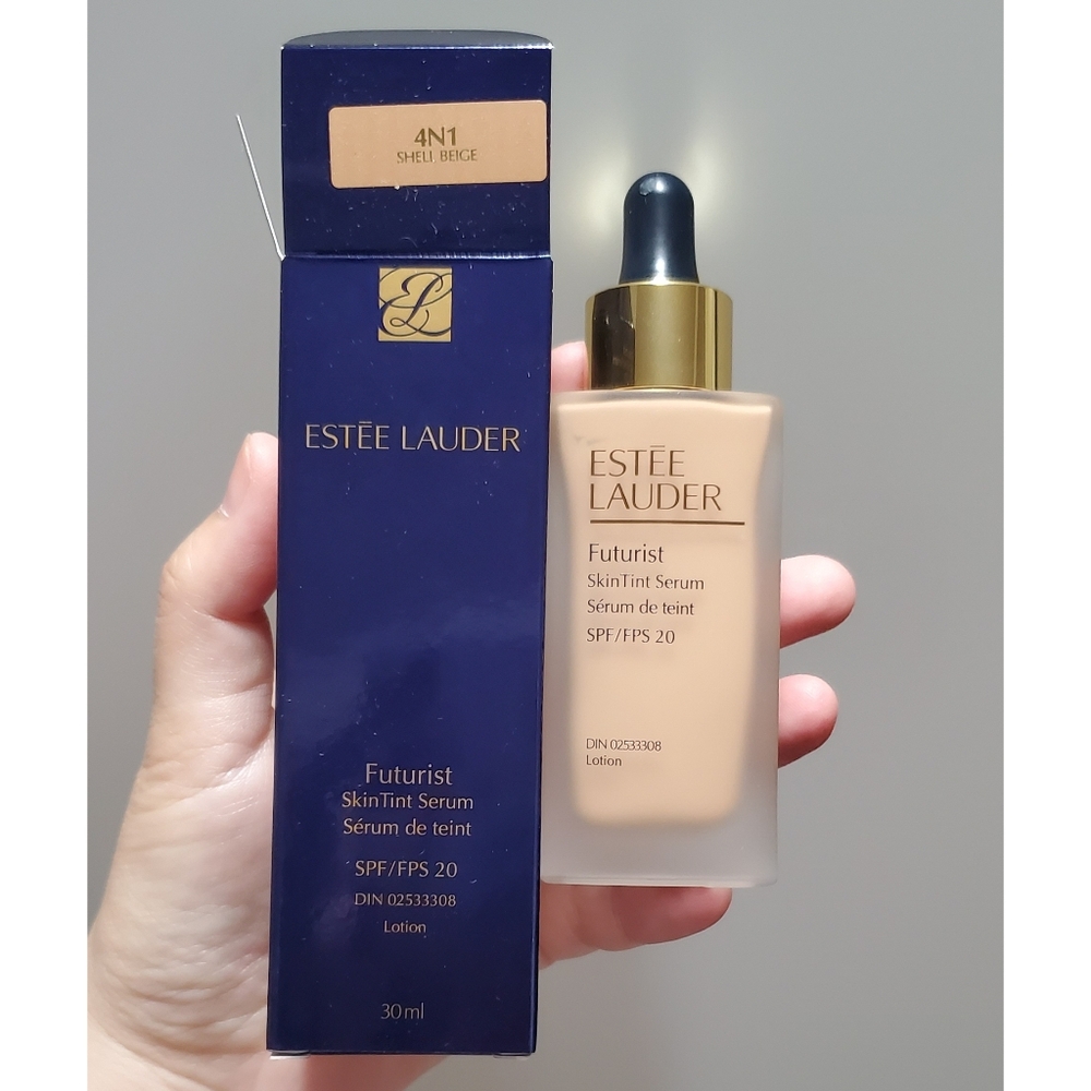 Estee Lauder Futurist Skin Tint Serum Foundation 4N1 Shell Beige